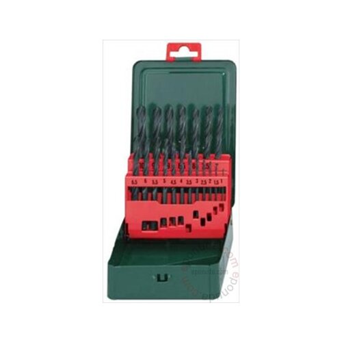 Metabo HSS-R set svrdla 19 komada Slike