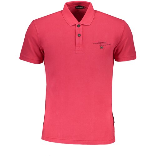 Napapijri MEN&amp;amp;#39;S SHORT SLEEVED POLO SHIRT PINK Slike