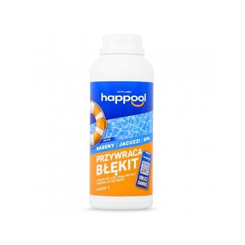 ACRYLMED LAZUR C Liquid for removing cloudy deposits from swimming pool water, 0.5 l Slike