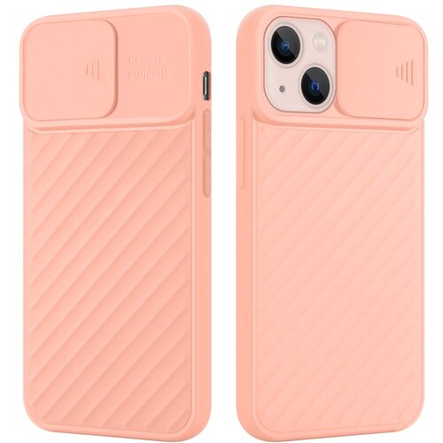 Cadorabo Ohi&scaron;je, združljiv z Apple v Matt Pink - Za&scaron;čitni pokrov iz fleksibilnega silikona TPU in z za&scaron;čito pred kamero, (20583463) Cene