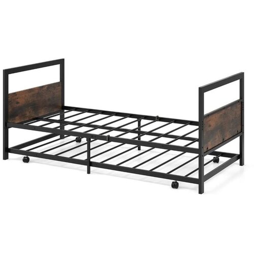Metalni krevet samac sa pomoćnim krevetom 200x90cm Cene