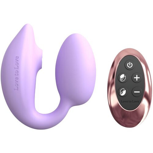 Love To Love Wonderlover - klitorisni vibrator za točko G (vijolična) Slike