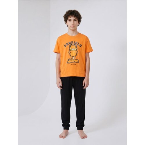 Sinsay Pamučna dvodijelna oversize pidžama Garfield Slike