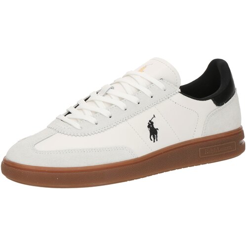 Polo Ralph Lauren Niske tenisice siva / crna / bijela Slike