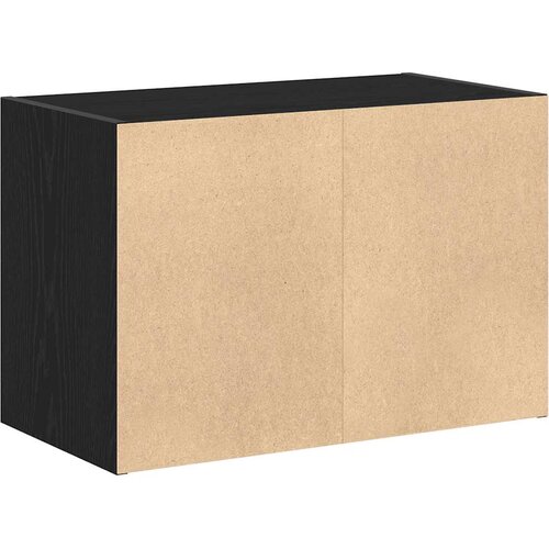  s 2 ladice crni hrast 60x31x40 cm konstruirano drvo Slike