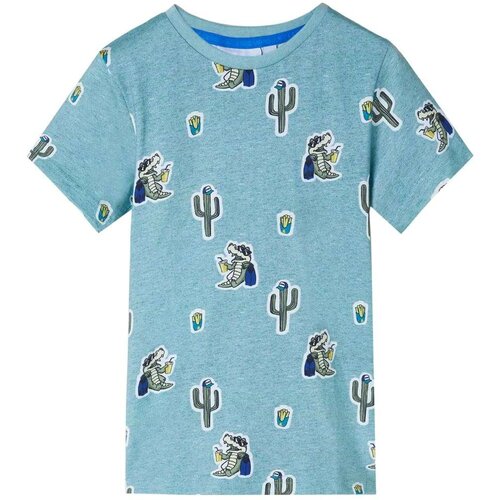  Dječja majica svjetlozelena prošarana 116 Cijene