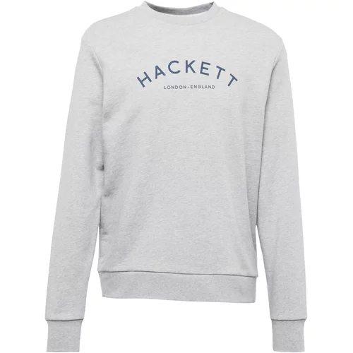 Hackett London Sweater majica 'CLASSIC' mornarsko plava / svijetlosiva