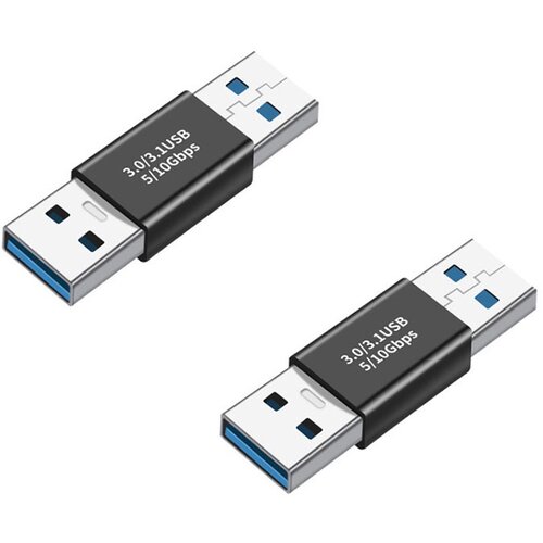 INF Adapter USB moški na USB moški 3.1 ravni priključek (2 kosa), (5000291492) Cene