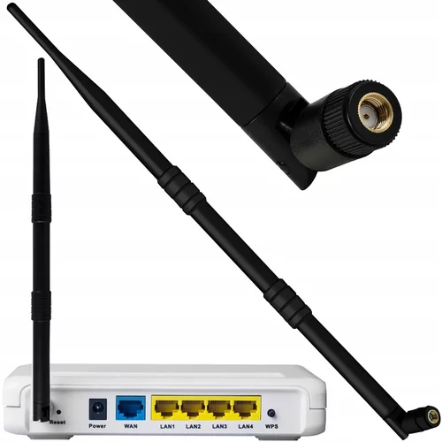 Antena router za usmerjevalnik WIFI 38cm 12dBi AKCIJA