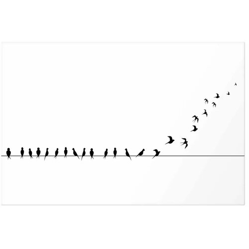  Plakat - Let\'s Fly! 90x60 Bez okvira Cene