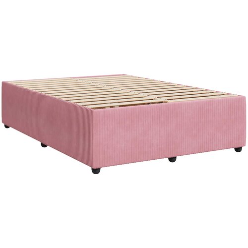  Boxspring krevet s madracem Ružičasta 140 x 200 cm Bar&amp;scaron;un Slike