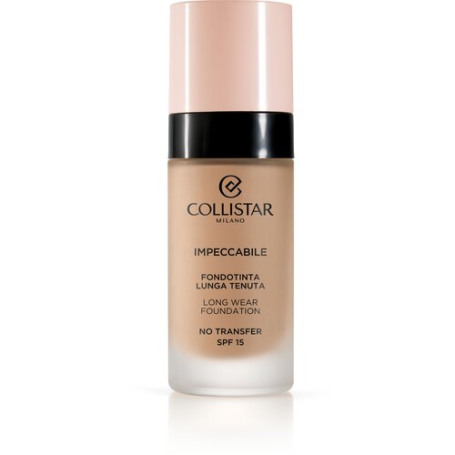 Collistar Impeccabile Long Wear Foundation dolgoobstojen tekoči puder SPF 15 4N Sand 30 ml Slike
