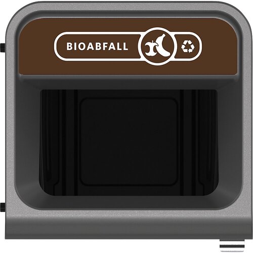 Rubbermaid Zbiralnik surovin Configure™, prostornina 125 l, nerjavno jeklo / rjave barve Cene