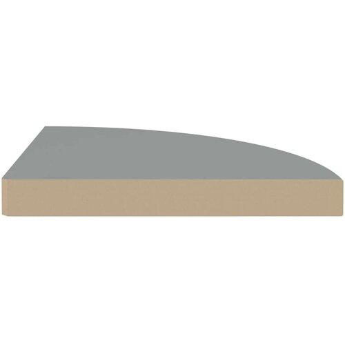 VidaXL Kotne police 2 kosa sive 35x35x3,8 cm MDF Slike