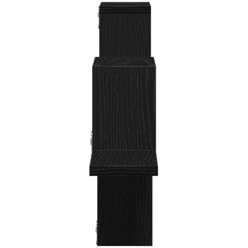  Polica na zidu Zidne s pohranom Crni hrast 104.5 x 43 x 10 cm Slike