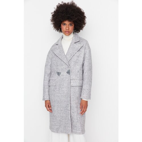 Trendyol Ženski kaput TWOAW23KB00157/GRAY Slike