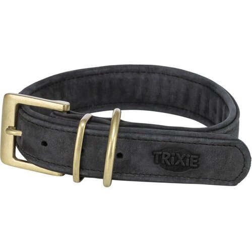 Trixie ogrlica za pse Pure kožna crna Cene