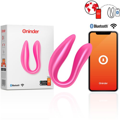 Oninder G-SPOT & CLITORAL STIMULATOR PINK - FREE APP Cene