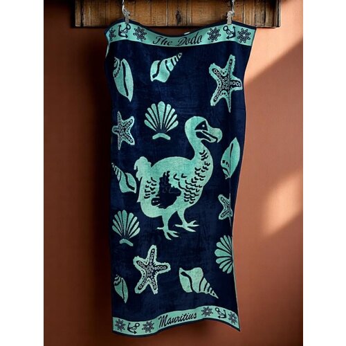  Plažni pe&amp;scaron;kir &amp;quot;The Dodo &amp;ndash; Mauritius&amp;quot; 160x83 cm &amp;ndash; 100% pamuk A8 ( VLK000668-Mauritiusdodo ) Slike