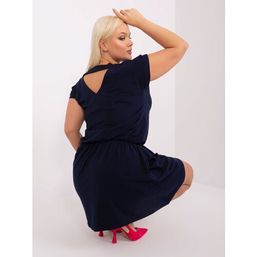 Lily Rose Dress-EM-SK-HS-21-105.12-navy blue Slike
