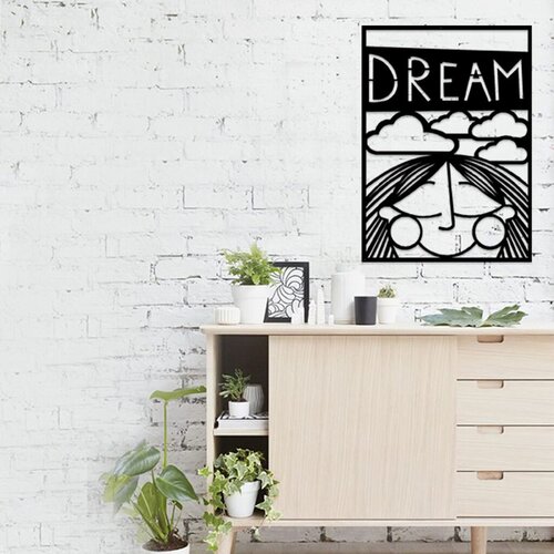 Wallity Zidna dekoracija Dream, Crna Cene
