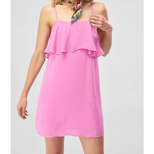 Trendyol Women&amp;#039;s Dress Ruffle Crop Slike