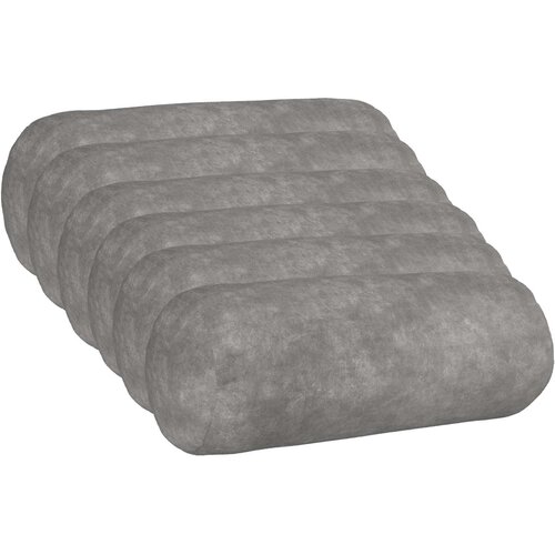  Presvlaka za jastuk 6 pcs HEERLEN Svjetlosiva &amp;Oslash; 15 x 40 cm Slike