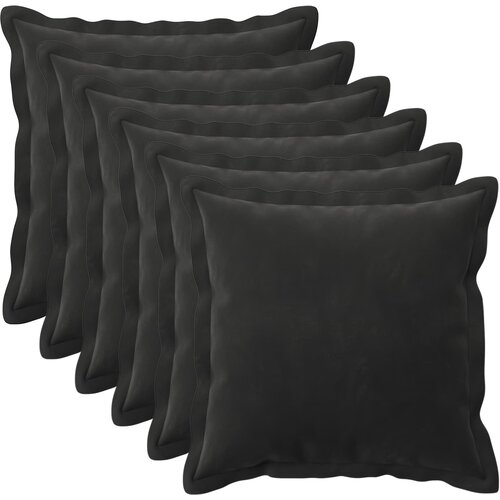  Presvlaka za jastuk 6 pcs HOUTEN Crna 35 x 35 cm Bar&scaron;un Cijene