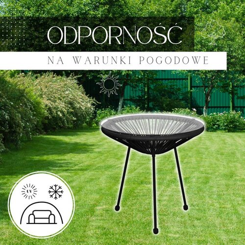  Vrtni stol, crni 50 x 40 x 40 cm Cijene