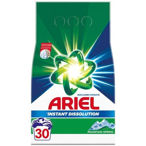 Ariel Pra&amp;scaron;ak za ve&amp;scaron; Mountain spring 30 pranja 1.95 kg Slike