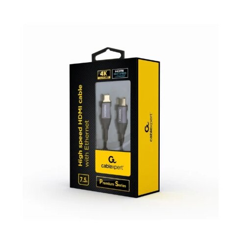Gembird High speed HDMI cable with Ethernet "Premium series", 7.5m Cene