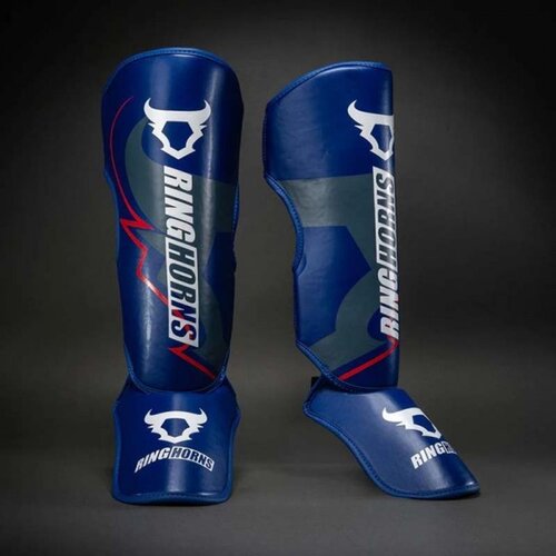 RINGHORNS Charger &amp;Scaron;titnici za Potkolenice Navy Blue/Crveni M Slike