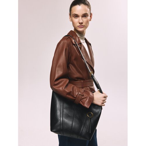 Reserved Shopper torba s privjeskom - crno Cene