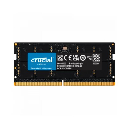 Crucial 32GB DDR5-4800 SODIMM CL40 (16Gbit) Cene