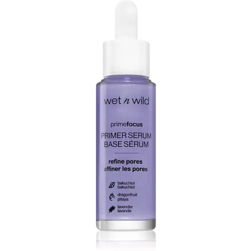 Wet N Wild Prime Focus posvjetljujući serum kao baza za hidrataciju lica i smanjenje bora 30 ml