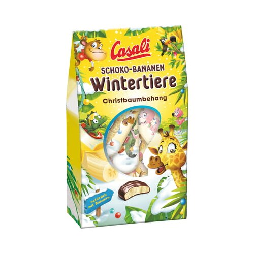 Casali Čoko banane, zimske živali, obeski za božično drevesce Cene