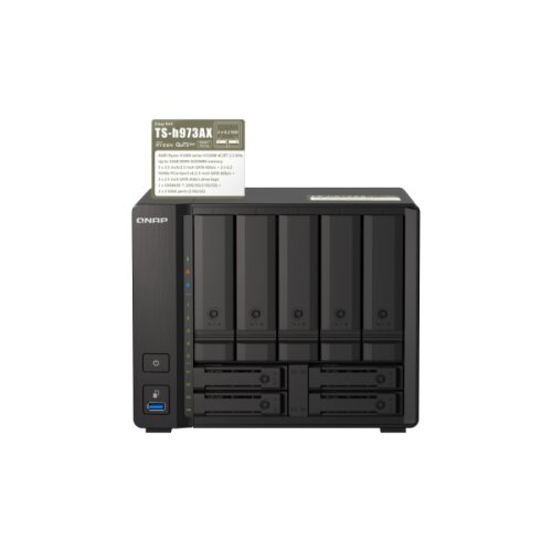 Qnap NAS strežnik za 9 diskov, 8GB ram, 1x 10Gb, 2x 2.5Gb mreža Cene