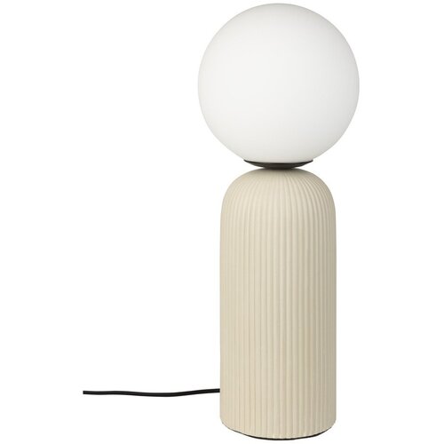 Zuiver Bež keramična namizna svetilka s steklenim senčilom (vi&scaron;ina 53 cm) Dash &ndash; Cene