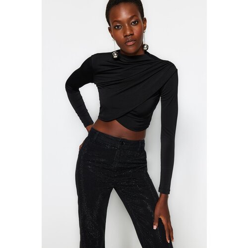 Trendyol Blouse - Black - Slim fit Slike