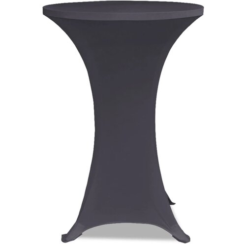  Rastezljivi Stolnjak 2 kom 70 cm Antracit boja Slike