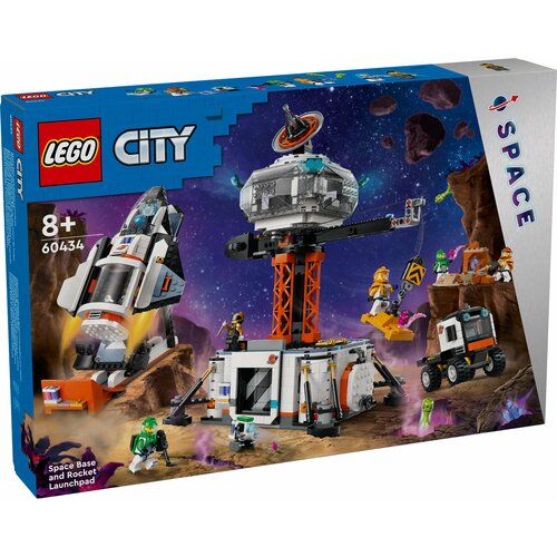 Lego city 60434 svemirska baza i platforma za lansiranje rakete Slike