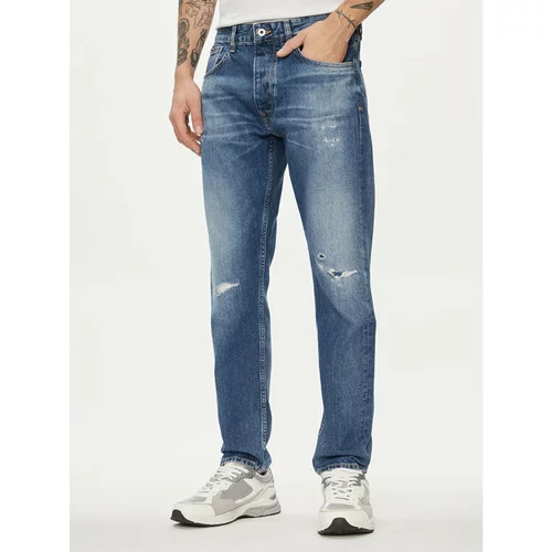 PepeJeans Jeans hlače PM207392 Modra Tapered Fit