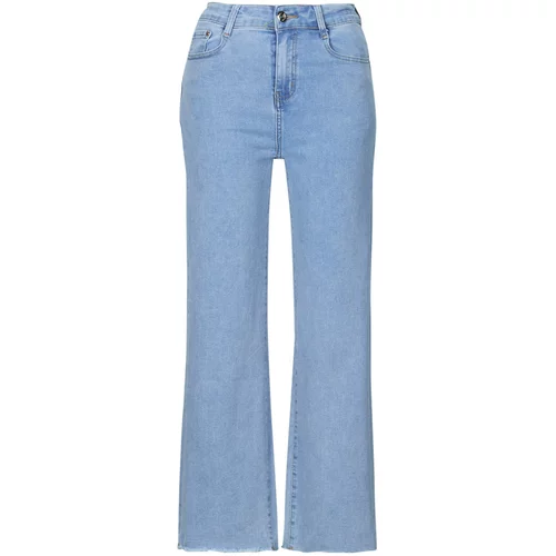 Moony Mood Jeans flare ELOWEN Modra