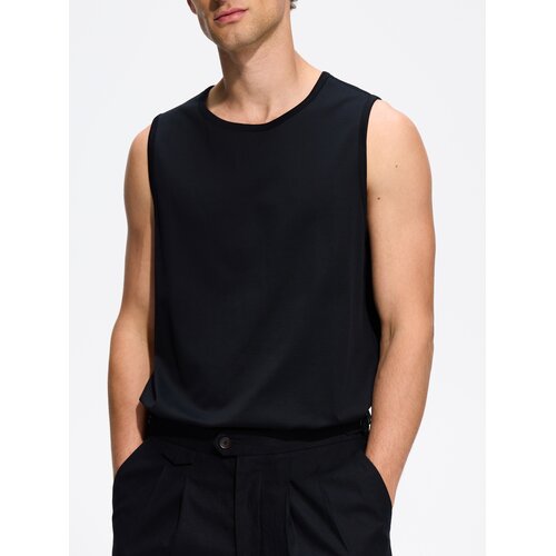 Reserved MEN`S T-SHIRT - crno Cijene