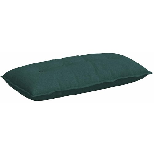 vidaXL Poglavni vzglavnik Temno zelena 100 x 19 x 50 cm blago, (5000278259) Cene