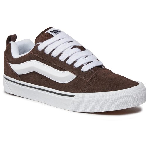 Vans Niske tenisice &amp;#039;Knu Skool&amp;#039; smeđa / bijela Slike