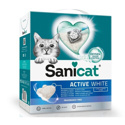 Sanicat grudvajući posip za mačke, bez mirisa, 10L Cene