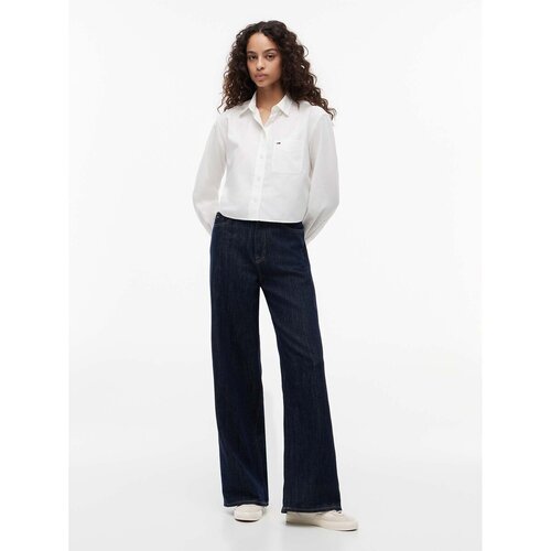 Tommy Jeans Jeans Claire Hr Wide Cj505 Modra Slike