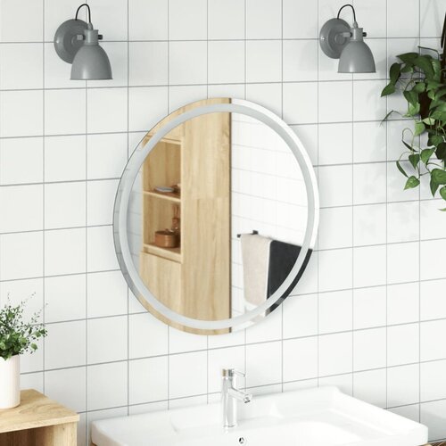 vidaXL LED kopalniško ogledalo 70 cm okroglo Cene
