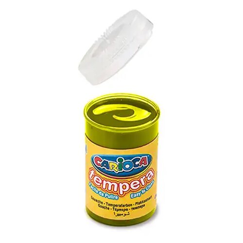 Carioca Rumena tempera v lončku 6x35 gr - Cene